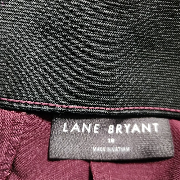 Lane Bryant Women's Burgundy Pant Suit - Picture 7 of 7